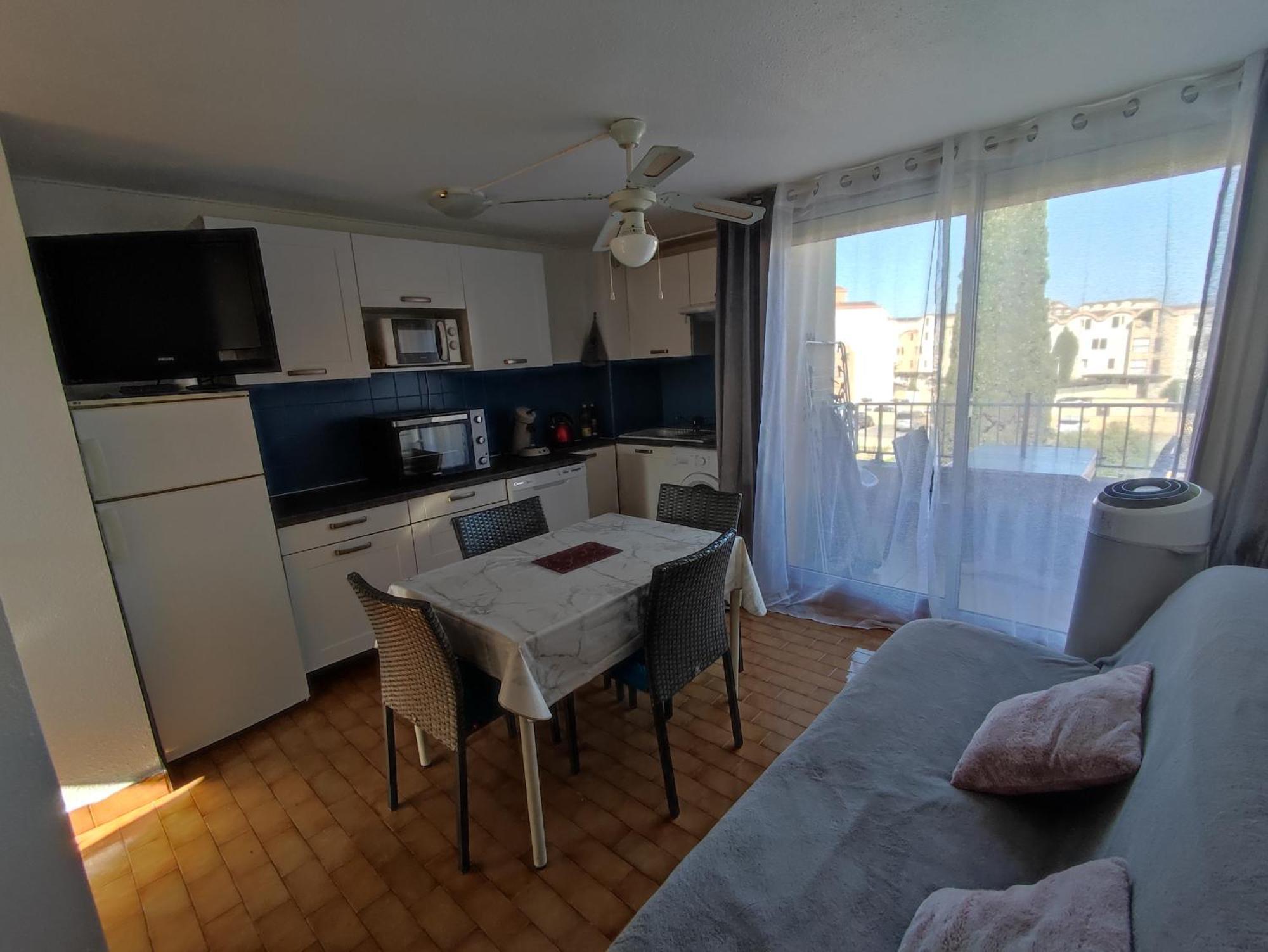 Appartement T2 Avec Piscine, Proche De La Plage Et Du Port Gruissan Exteriér fotografie